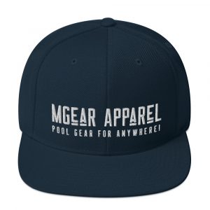 MGear WL Gear Front Embroidered Billiards Pool Player Snapback Hat