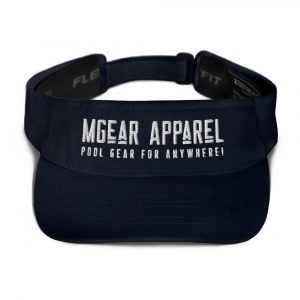 MGear WL Gear Front Embroidered Billiards Pool Player Visor