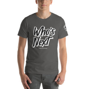 MGear Who’s Next Short-Sleeve Unisex Billiards Pool Player T-Shirt