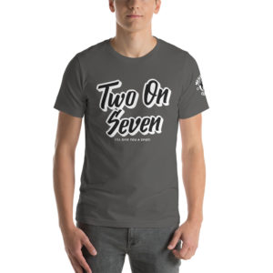 MGear Two On Seven Short-Sleeve Unisex Billiards Pool Player T-Shirt