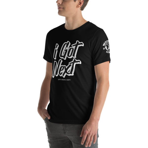 unisex premium t shirt black left front 607849e750fb8