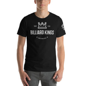MGear Kings Short-Sleeve Unisex Billiards Pool Player T-Shirt