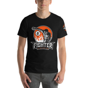 MGear Fighter Short-Sleeve Unisex Billiards Pool Player T-Shirt