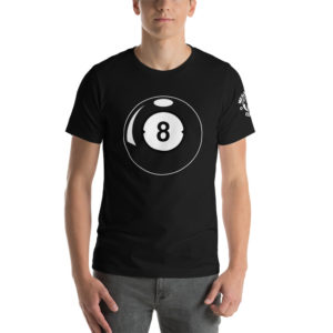 MGear Brunswick 8 Ball Short-Sleeve Unisex Billiards Pool Player T-Shirt