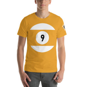 MGear 9 Ball Short-Sleeve Unisex Billiards Pool Player T-Shirt