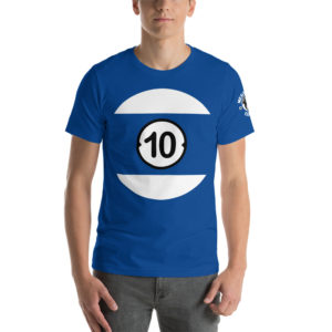 MGear Brunswick 10 Ball Short-Sleeve Unisex Billiards Pool Player T-Shirt