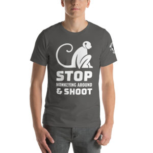 MGear “Monkeying Around” Short-Sleeve Unisex Billiards Pool Player T-Shirt
