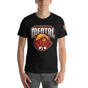 MGear Mental Game Short-Sleeve Unisex Billiards Pool Player T-Shirt
