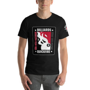 MGear Quickfire Short-Sleeve Unisex Billiards Pool Player  T-Shirt