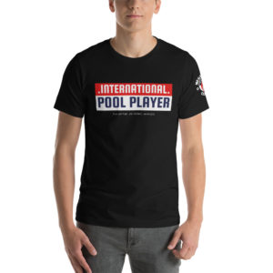 MGear “International PoolPlayer” Short-Sleeve Unisex Billiards Pool Player T-Shirt