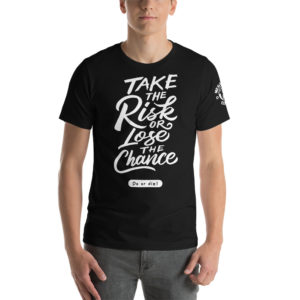 MGear “Take the Risk” Short-Sleeve Unisex Billiards Pool Player T-Shirt