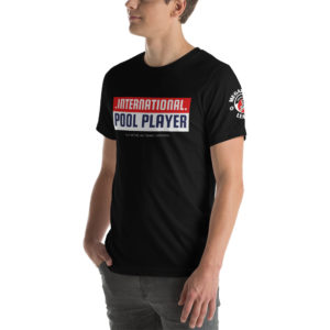 MGear “International PoolPlayer” Short-Sleeve Unisex Billiards Pool Player T-Shirt