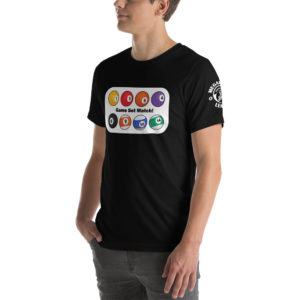 MGear “Game Set Match” Short-Sleeve Unisex Billiards Pool Player T-Shirt