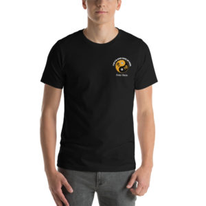 MGear “Yin Yang Masters Back Print” Short-Sleeve Unisex Billiards Pool Player T-Shirt
