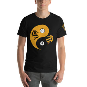 MGear “Yin Yang Special Edition” Short-Sleeve Unisex Billiards Pool Player T-Shirt