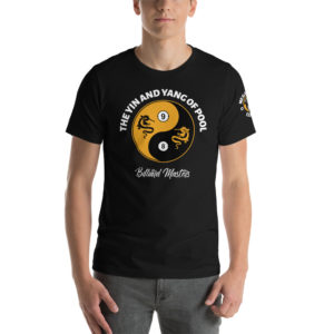 MGear “Yin Yang” Short-Sleeve Unisex Billiards Pool Player T-Shirt
