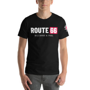 MGear “Route 66” Short-Sleeve Unisex Billiards Pool Player T-Shirt