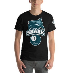 MGear “Pool Shark Forever” Short-Sleeve Unisex Billiards Pool Player T-Shirt