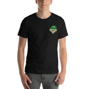 MGear “Dinorack” Short-Sleeve Unisex Billiards Pool Player T-Shirt