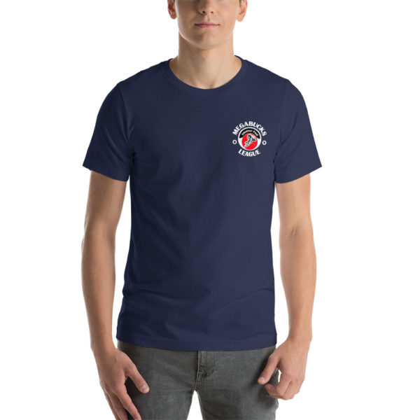 unisex staple t shirt navy front 60ec56e189b7b