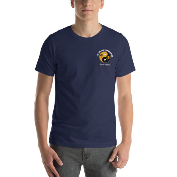 unisex staple t shirt navy front 60ece4ceeb59a