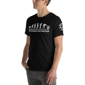 MGear “Evolution” Short-Sleeve Unisex Billiards Pool Player T-Shirt