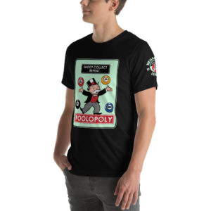 MGear “Poolopoly” Short-Sleeve Unisex Billiards Pool Player T-Shirt