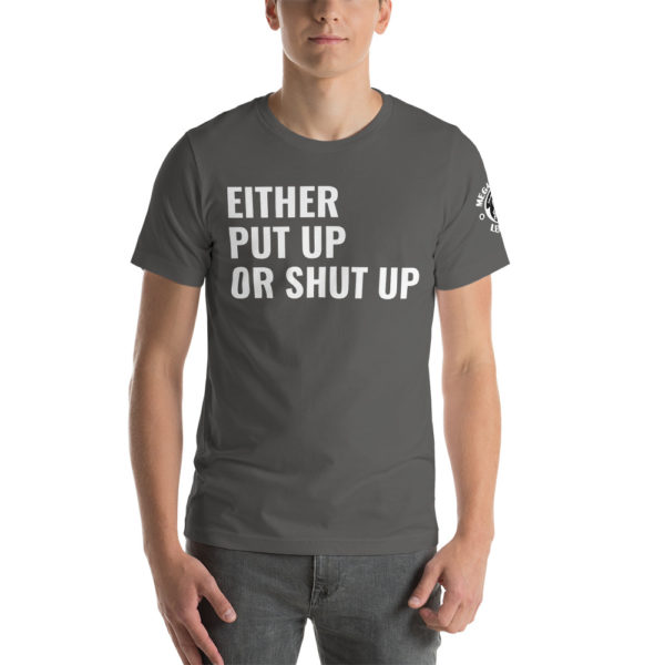 unisex staple t shirt asphalt front 616095edf0713
