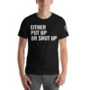 unisex staple t shirt black front 616096581c686