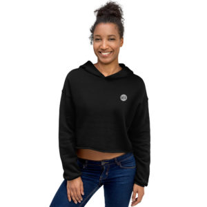 MGear WL Women’s Embroidered Billiards Pool Player Crop Hoodie